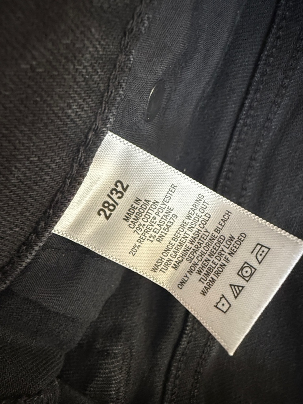Aeropostale Black Slim Straight Jeans - Picture 3 of 8